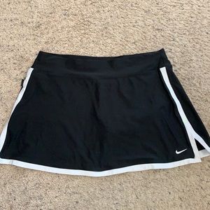 Black Nike skort
